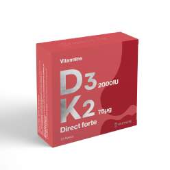 Vitamin D3K2 forte direkt 20 kesica