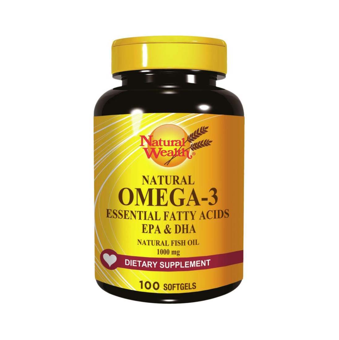 Natural Wealth Natural Omega3 1000 mg 100 kapsula