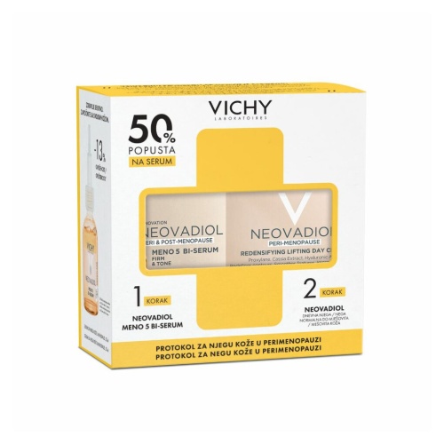 Vichy paket Neovadiol Meno 5 BI- serum za kožu u peri i postmenopauzi 30 ml + dnevna njega 50 ml