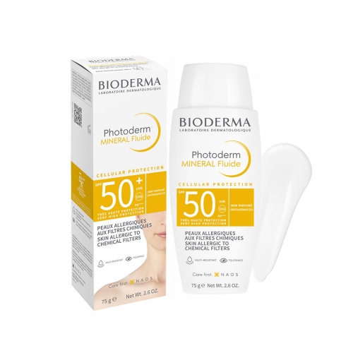 Bioderma Photoderm mineral fluid SPF 50 75 g