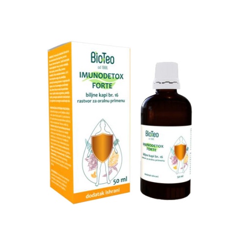 BioTeo Imunodetox forte biljne kapi br. 16 50 ml