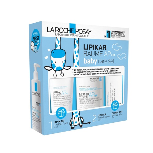 La Roche Posay Lipikar sindet +  Lipikar balzam + Cicaplast B5 balzam PROMO