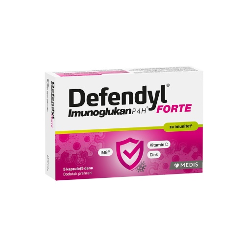 Defendyl Imunoglukan P4H Forte 5 kapsula