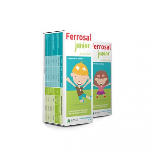 Ferrosal junior oralna suspenzija 50 ml