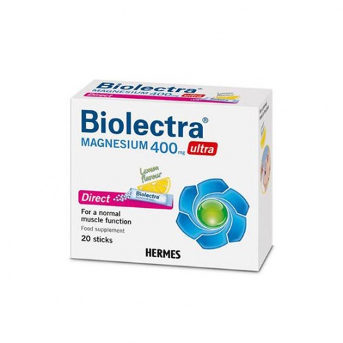 Hermes Biolectra magnezijum 400 mg ultra 20 kesica