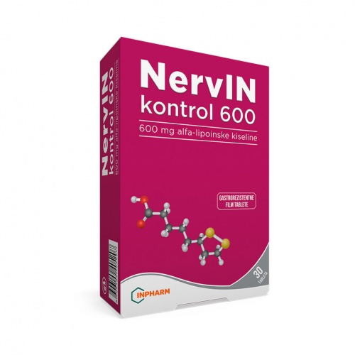 Nervin kontrol 600 30 tableta