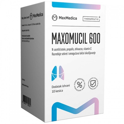 Maxomucil 600 10 kesica
