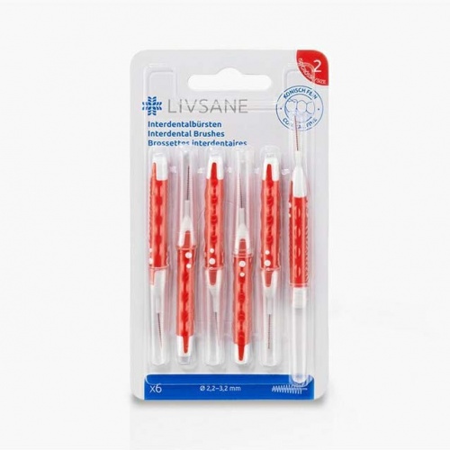 Livsane interdentalne konusne četkice 6 komada