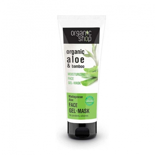 Organic Shop Madagaskar aloe gel - maska za lice 75 ml