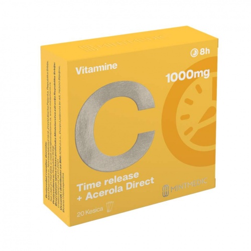 Vitamin C 1000 mg + acerola direkt 20 kesica
