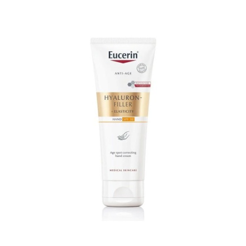 Eucerin Hyaluron-filler + elasticity krema za ruke SPF30 75 ml