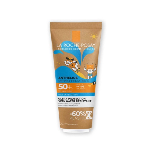 La Roche Posay Anthelios DP Wet Skin Losion za mokru ili suhu kožu za zaštitu od sunca za djecu SPF50+ 200 ml 