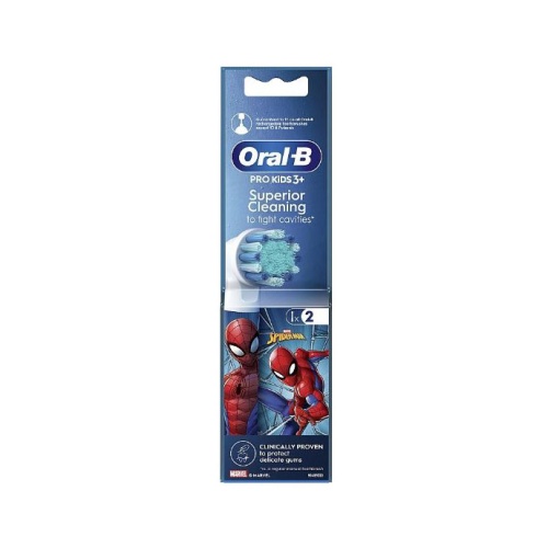 Oral B zamjenska glava Superior Cleaning Spiderman 2 komada