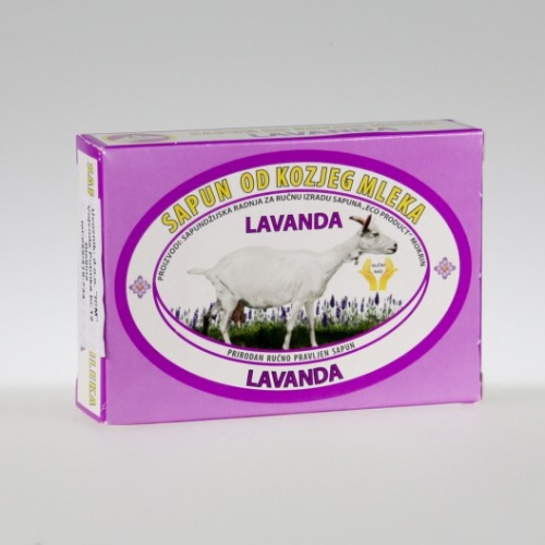 Sapun od kozijeg mlijeka i lavande 75 g