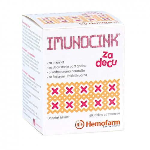 Imunocink za djecu 60 tableta za žvakanje