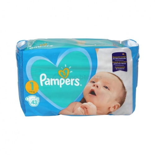 Pampers novorođenče 2-5 kg 43x pelene