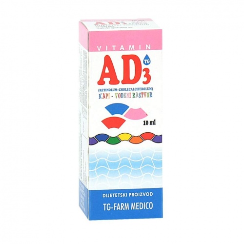 Vitamin AD3 kapi 10 ml
