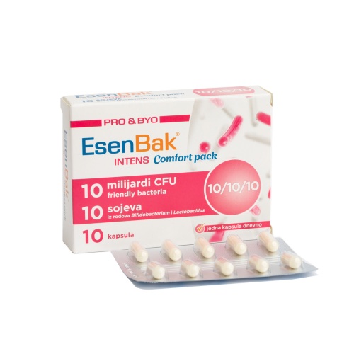 Esenbak intens comfort pack probiotik 10 kapsula