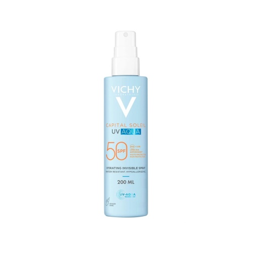 Vichy UV Aqua Hidratantni sprej za lice i tijelo SPF50 visoka zaštita 200 ml