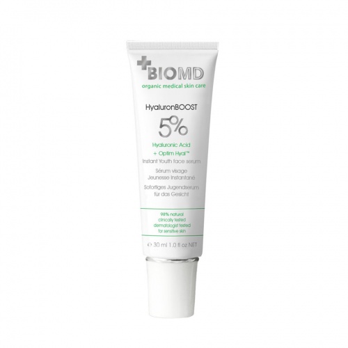 BioMD 5% hyaluron boost serum za lice 30 ml