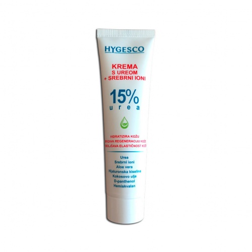 Hygesco urea krema 15% sa srebrnim jonima 110 ml