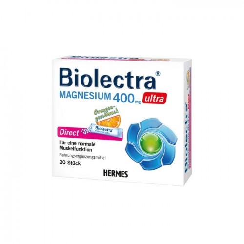 Hermes Biolectra magnezijum 400 mg ultra 20 kesica