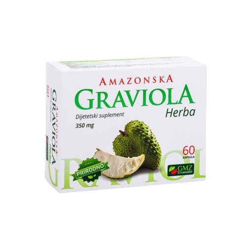 Amazonska graviola 350 mg 60 kapsula