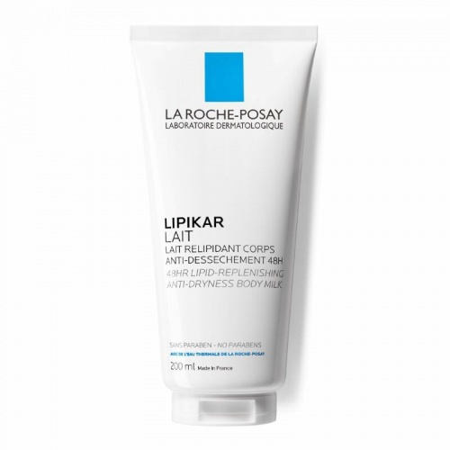 La Roche Posay LIPIKAR LAIT Mlijeko za lice i tijelo protiv suhoće koje koži vraća lipide, pogodno za bebe, djecu i odrasle 200 ml