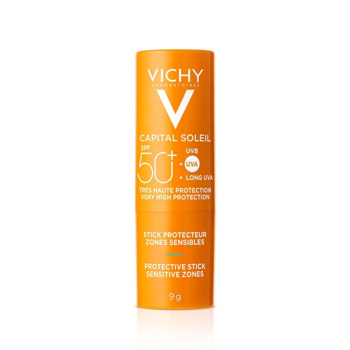 Vichy Capital Soleil Stik za zaštitu od sunca za osjetljiva područja SPF50+ 9 g