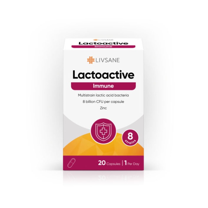 Livsane Lactoactive Immune 20 kapsula