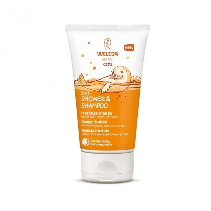 Weleda pomorandža šampon i gel za tuširanje 150 ml