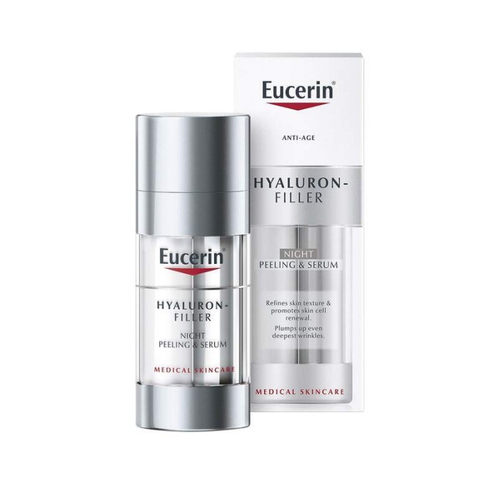 Eucerin Hyaluron-filler noćni intenzivni piling i serum 30 ml