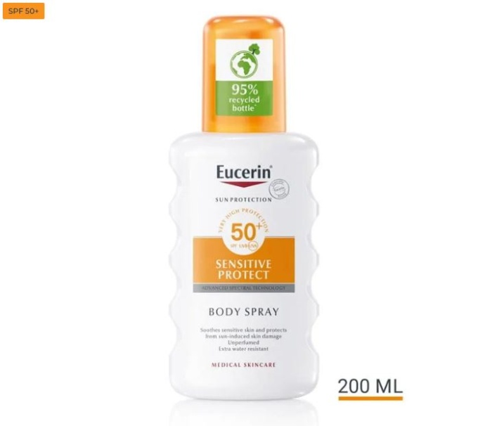 Eucerin Sun sensitive protect sprej za zaštitu od sunca SPF 50+ 200ml