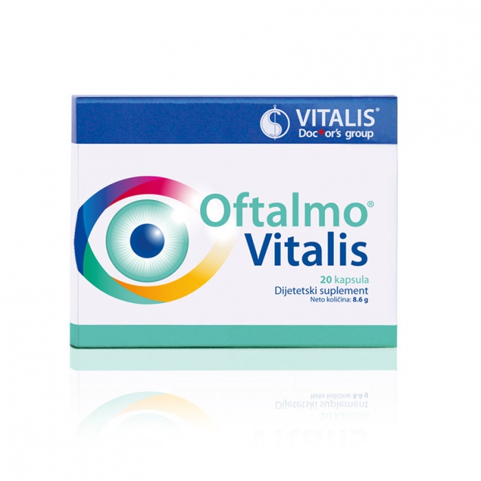 Vitalis Oftalmo 20 kapsula