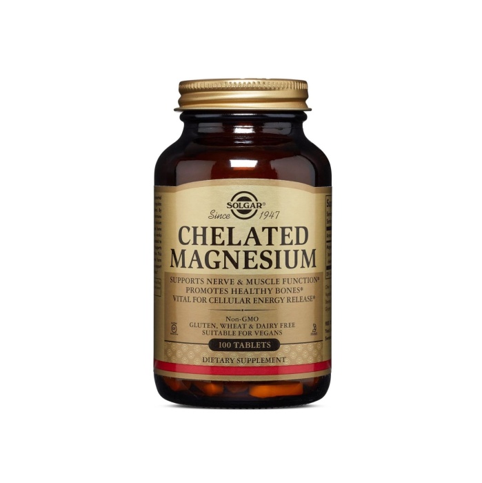 Solgar Chelated Magnesium 100 tableta