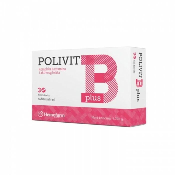 Polivit B plus 30 film tableta