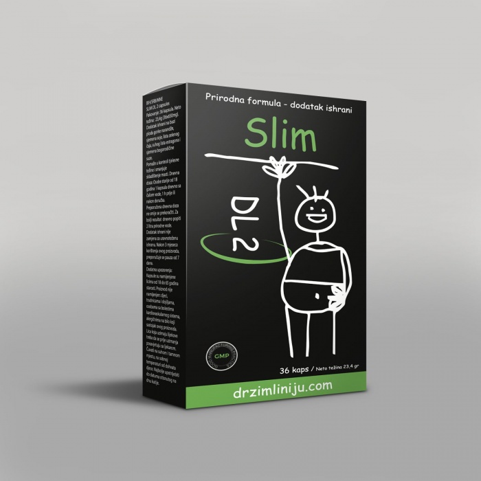 Slim body držim liniju DL2, 36 kapsula