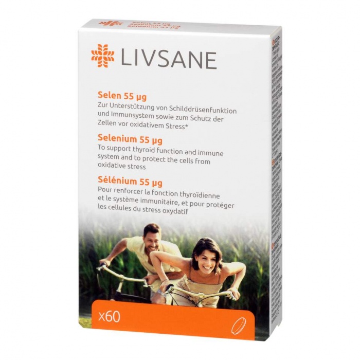 Livsane selen 55 μg  60 tableta