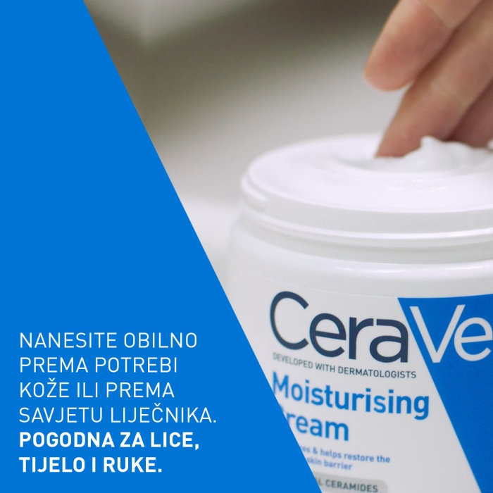 CeraVe Hidratantna krema za suhu do vrlo suhu kožu 340 g