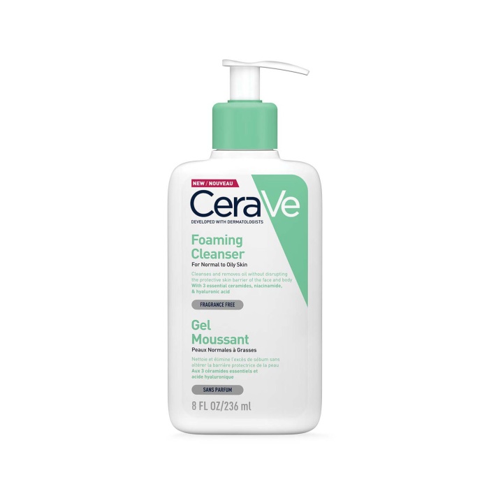 CeraVe Pjenušavi gel za čišćenje za normalnu do masnu kožu 236 ml