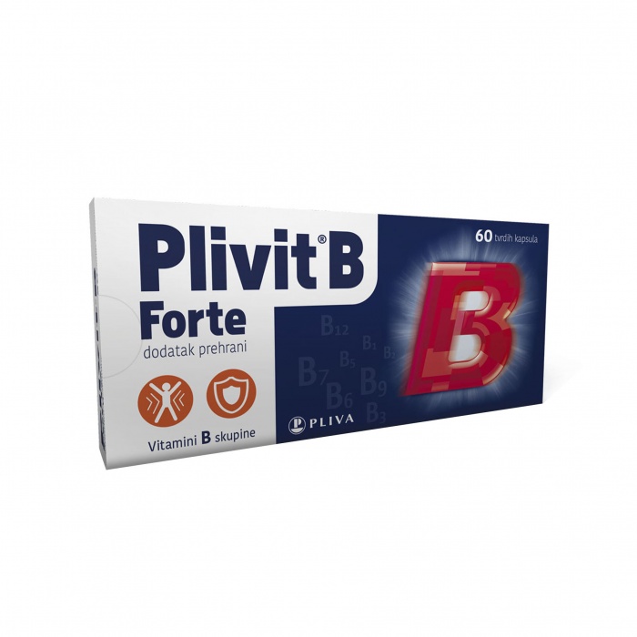 Plivit B forte 60 kapsula