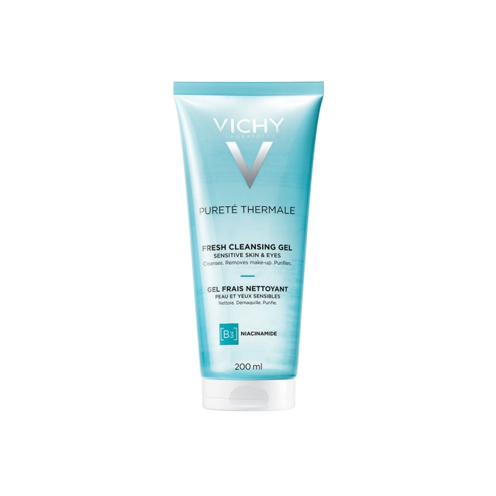 Vichy Pureté Thermale Svježi gel za čišćenje osjetljive kože lica 200 ml