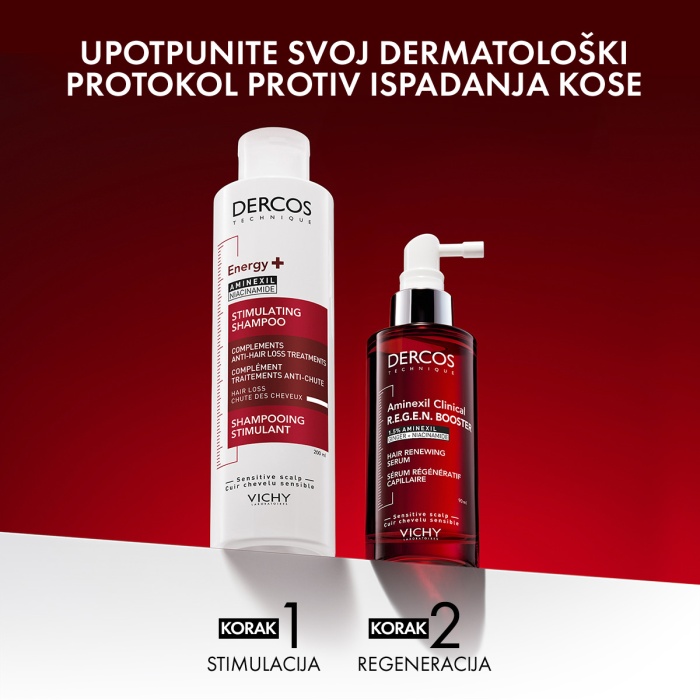 Vichy Dercos Aminexil Clinical Regen Booster serum za obnovu kose 90 ml