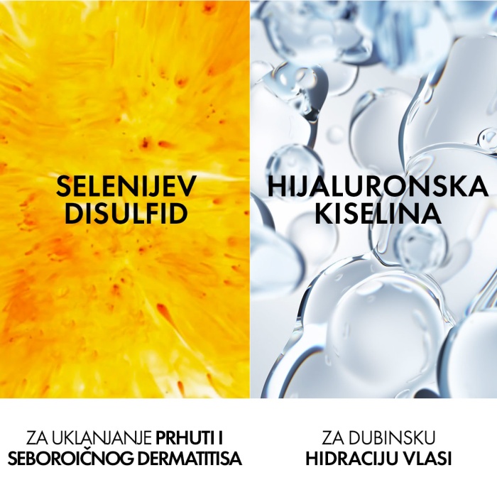 VICHY Dercos Šampon protiv peruti DS 2u1: Dermokozmetički šampon i regenerator 200 ml