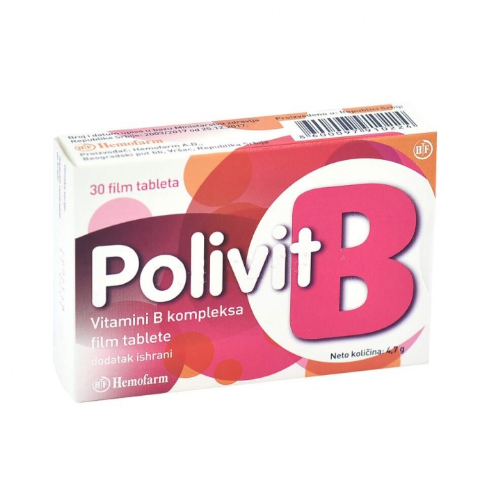 Polivit B 30 film tableta