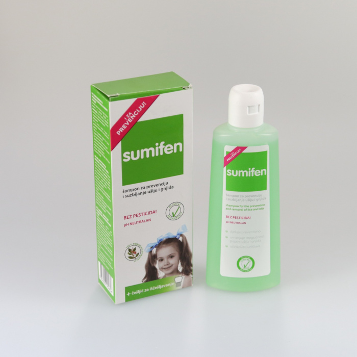 Sumifen šampon za prevenciju i suzbijanje vaši i gnjida 150 ml