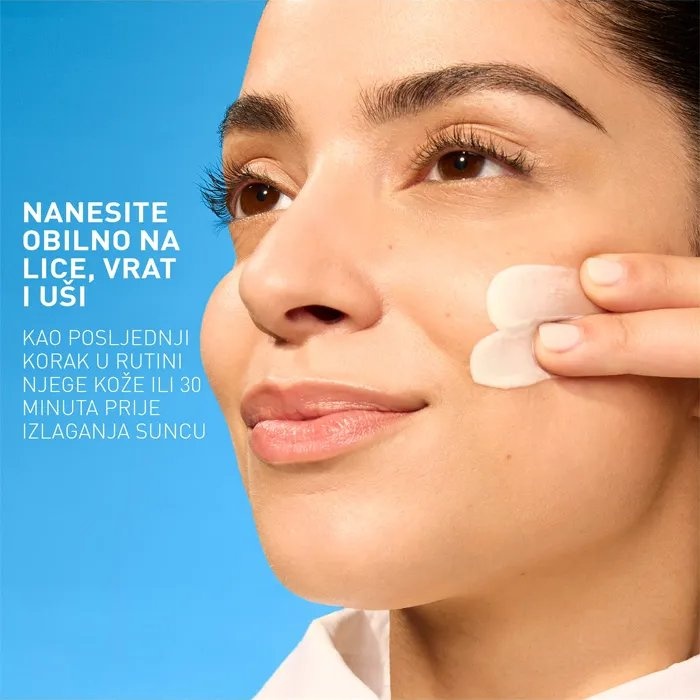 CeraVe Nevidljivi Dry Touch fluid za zaštitu od sunca SPF50+ vrlo visoka zaštita 50 ml