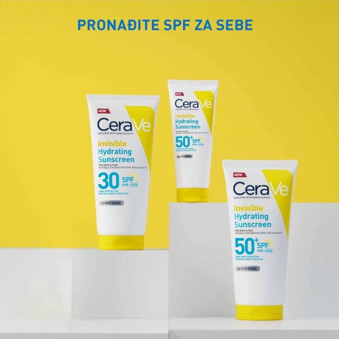 CeraVe Nevidljivi losion za zaštitu od sunca SPF50+ vrlo visoka zaštita 75 ml