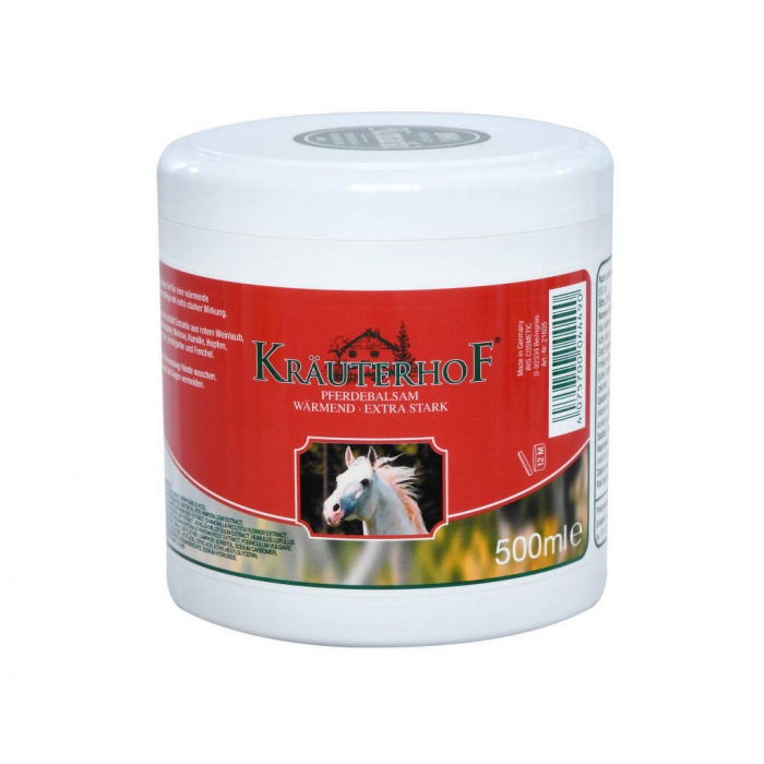 Kräuterhof extra topli konjski balzam 500 ml