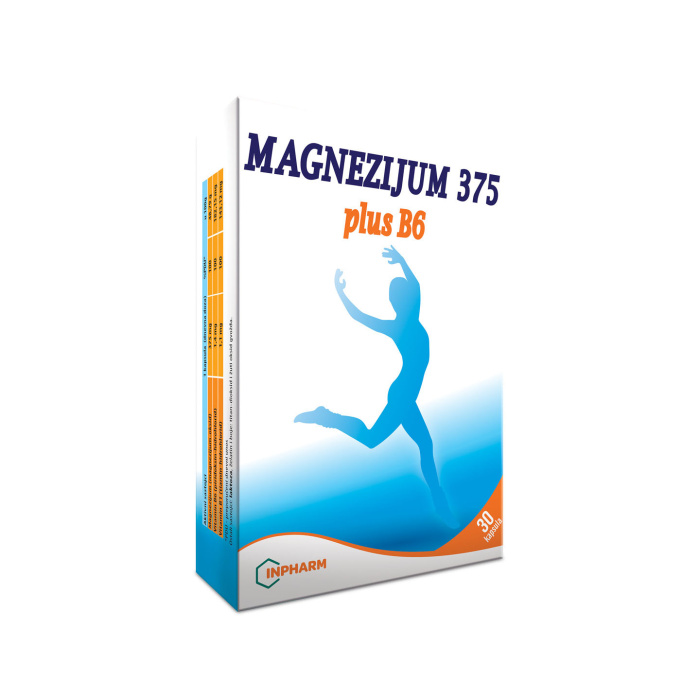 Magnezijum 375 + B6 30 kapsula